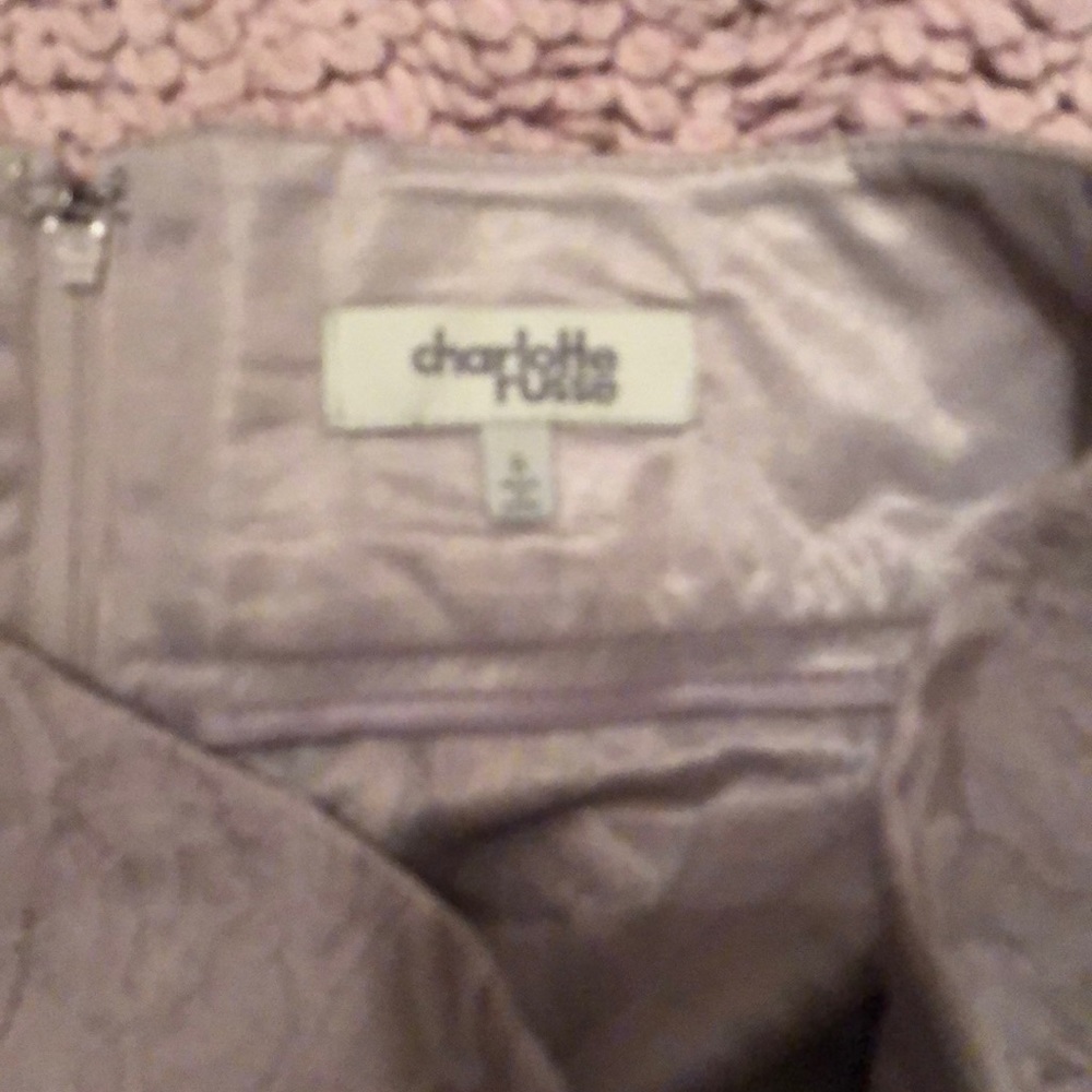 NWT Charlotte Russe shorts lace lilac 6 - Picture 3 of 4
